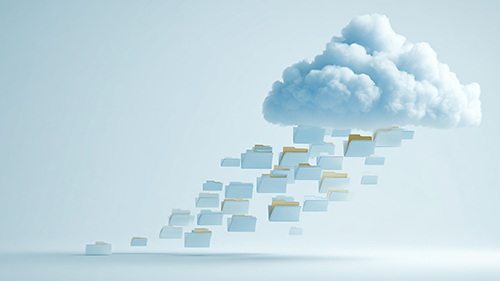 files to cloud